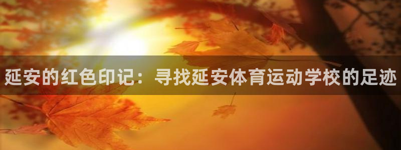 一竞技官方正版app娱乐是那个系列的台子：延安的红色印记：寻