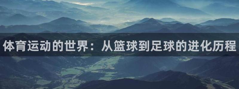 一竞技官网下载平台APP：体育运动的世界：从篮球到足