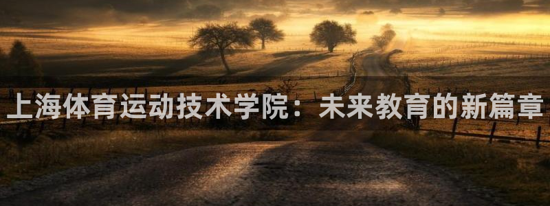 一竞技官网下载平台注册要钱吗：上海体育运动技术学院：未来教育