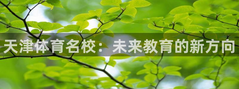 一竞技官方正版app集团简介：天津体育名校：未来教育的新方向